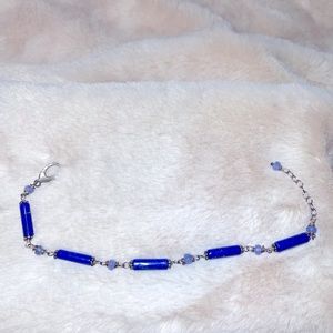 Custom made lapis bracelet